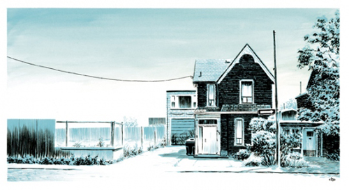 Michael Cho 3 Michael Cho 2 - Back Alleys and Urban Landscapes Michael Cho 3 Michael Cho 2 - Back Alleys and Urban Landscapes