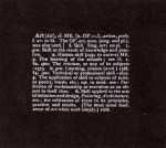 Joseph Kosuth - Art as Idea as Idea (1967)