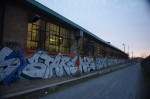 Van Horne bike path - Stare graffiti