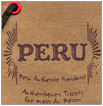 Peru etiquettes volants